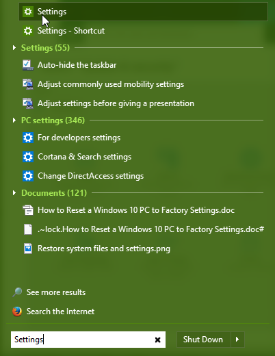 windows 10 start menu keeps resetting