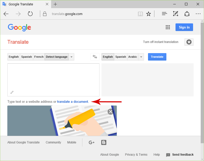 How To Translate PDF Files With Google Translate