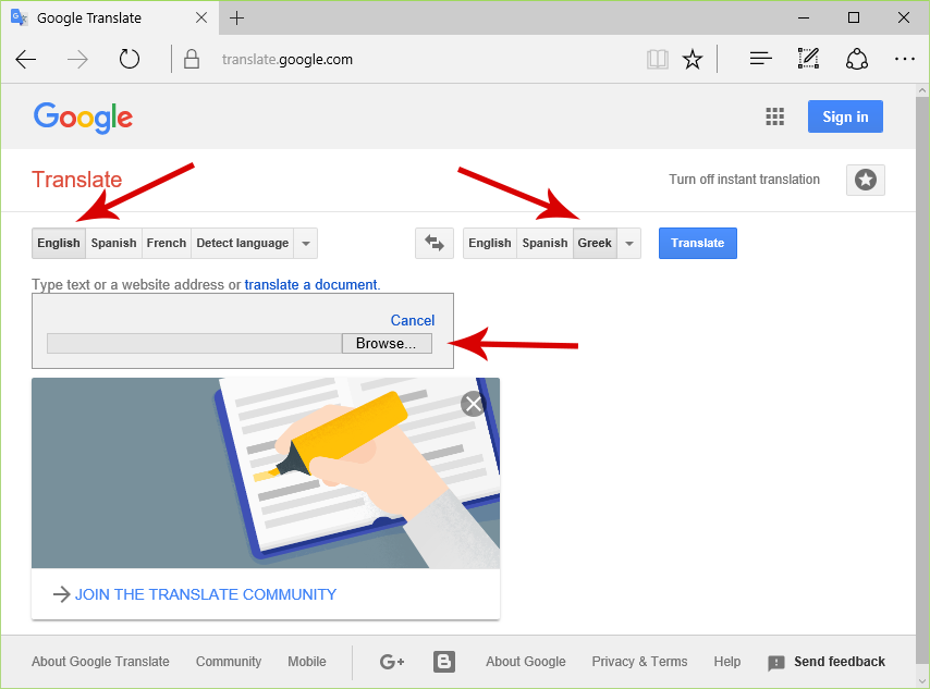 How To Translate PDF Files With Google Translate