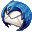 Mozilla Thunderbird 127.0 / 128.0b4 Beta 4 / 129.0a1 Daily / 115.12.2 32x32 pixels icon