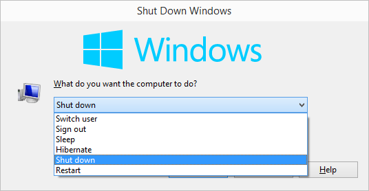 1 full Several ways to open Power Menu in Windows 8 and 10 1 full Several ways to open Power Menu in Windows 8 and 10