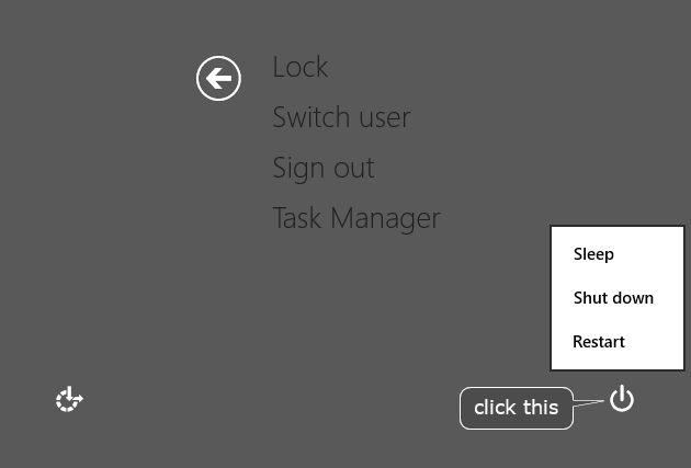7 full Several ways to open Power Menu in Windows 8 and 10 7 full Several ways to open Power Menu in Windows 8 and 10