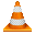 VLC media player 3.0.21 - A portable app of VLC media player. VLC media player 3.0.21 32x32 pixels icon